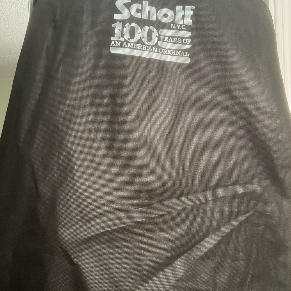 Schott NYC 626 Black Leather Biker Jacket - Picture 6 of 6